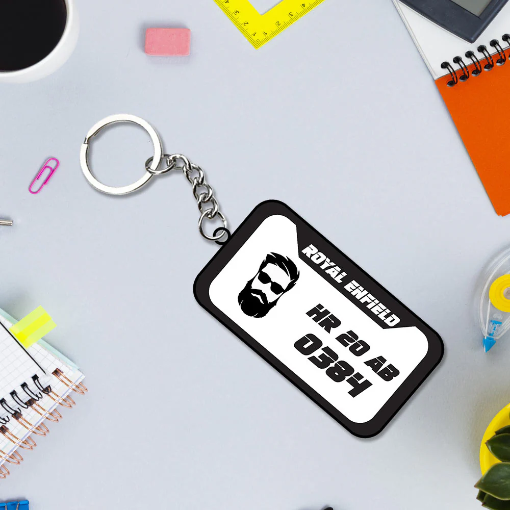 Number Plate Keychain - Image 2